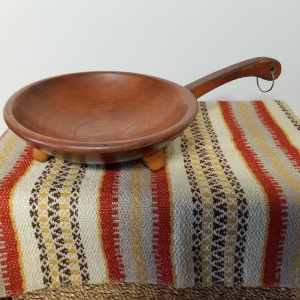 Vintage Wooden Munising Bowl